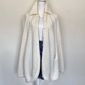 SOLD. Vintage Cape Sweater Jacket